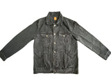 Hand of God Denim Jacket with Multi-Design Frame
