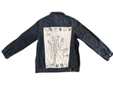 Hand of God Denim Jacket with Multi-Design Frame