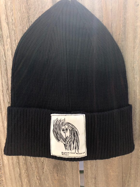 Between Good and Evil  Fitted Beanie